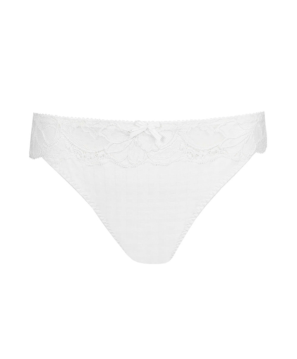 Tanga dentelle PrimaDonna Madison blanc 0662125-WIT