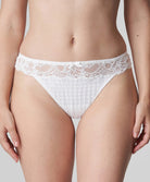 Tanga dentelle PrimaDonna Madison blanc 0662125-WIT