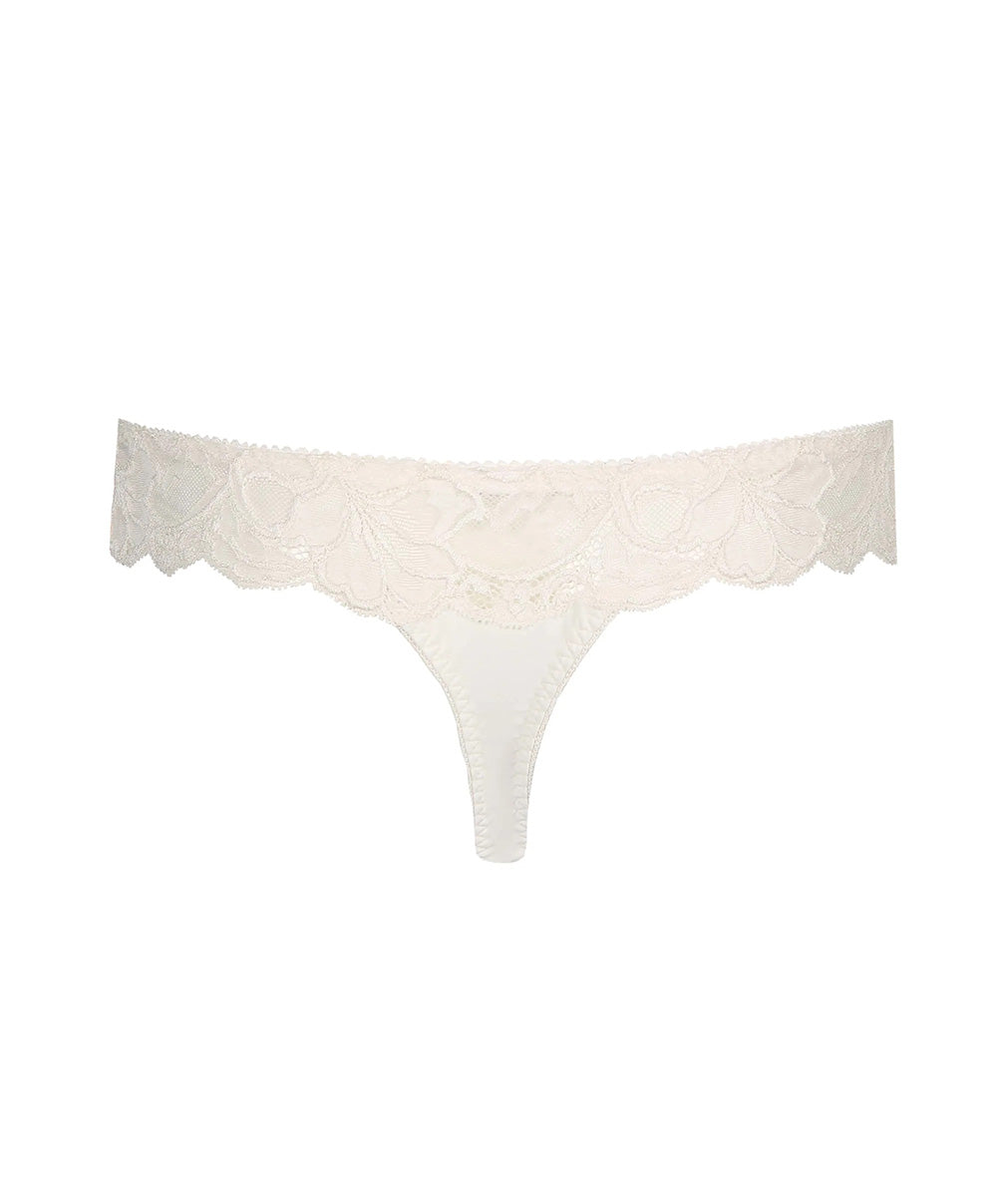 Tanga dentelle PrimaDonna Madison naturel 0662125-NAT