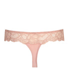 Tanga dentelle PrimaDonna Madison rose poudré 0662125-PWD