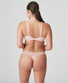 Tanga dentelle PrimaDonna Madison rose poudré 0662125-PWD