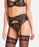 Tanga A la folie Noir Aubade QI26-6-KHOL