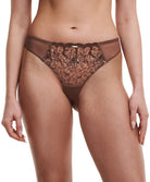 Tanga sexy Chantelle Fleurs imprimé léo C12M90-0WF