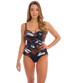 Tankini maillot de bain grande taille twist Fantasie swim Lake Orta french navy FS503354-FRY