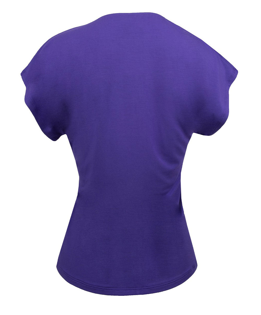 Top de plage La Chiquissima purple Antigel Bain ESB4014-MP 10