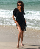 Tunique de plage Lise Charmel bain Ajourage Couture noir ASA4415-NO 2