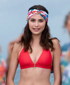 Turban La Flaneuse papiers découpés multicolore Antigel Bain ESB9767-PD