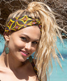 Turban La Muse Africa jaune Antigel Bain ESB9756-JA