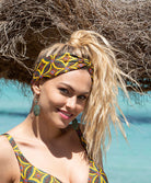 Turban La Muse Africa jaune Antigel Bain ESB9756-JA