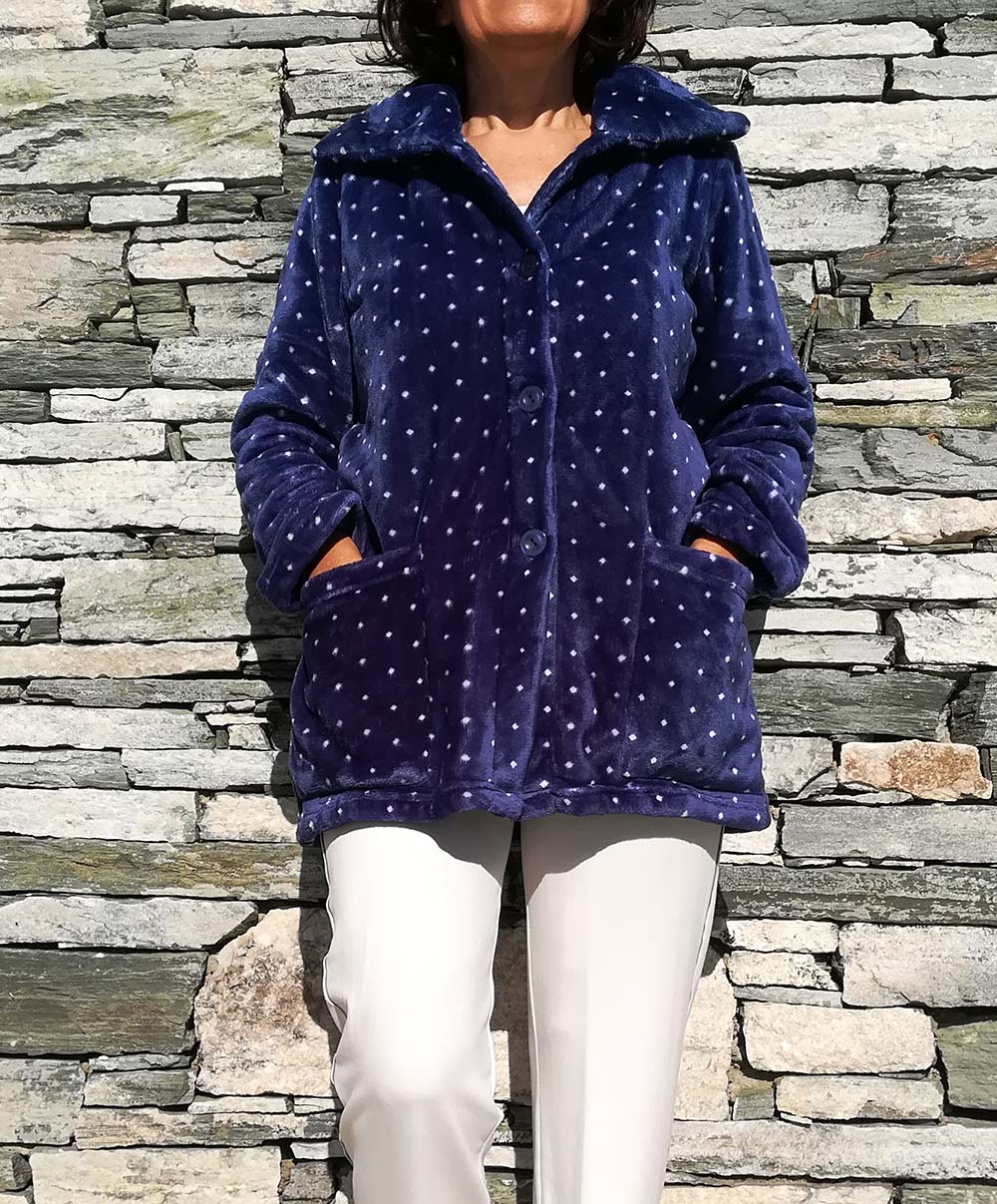 Veste d'Intérieur Preppy 21 Canat blue indigo