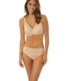 Soutien-gorge minimiseur en dentelle Wacoal Raffine chair WE148012-FRP