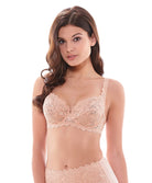 Soutien-gorge armatures classique Wacoal Eglantine honey beige WEBFA662-HOI