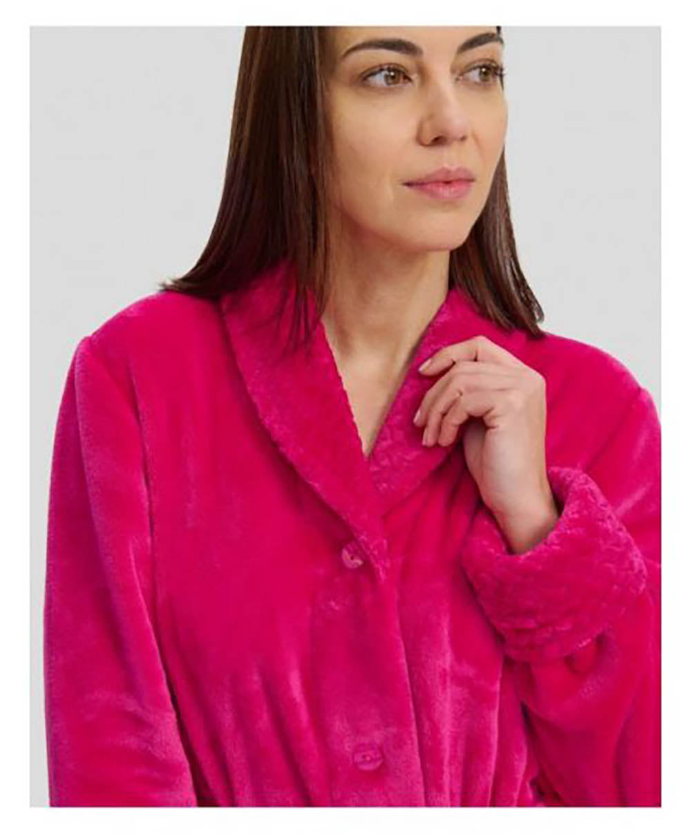 Robe de chambre longue ultra douce Lohe Y241365-10