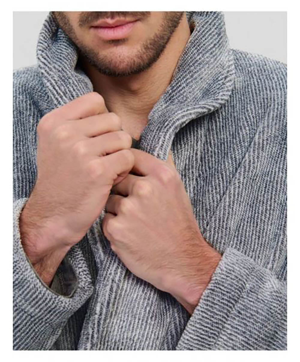 Robe de chambre courte homme Lohe Y245421-00