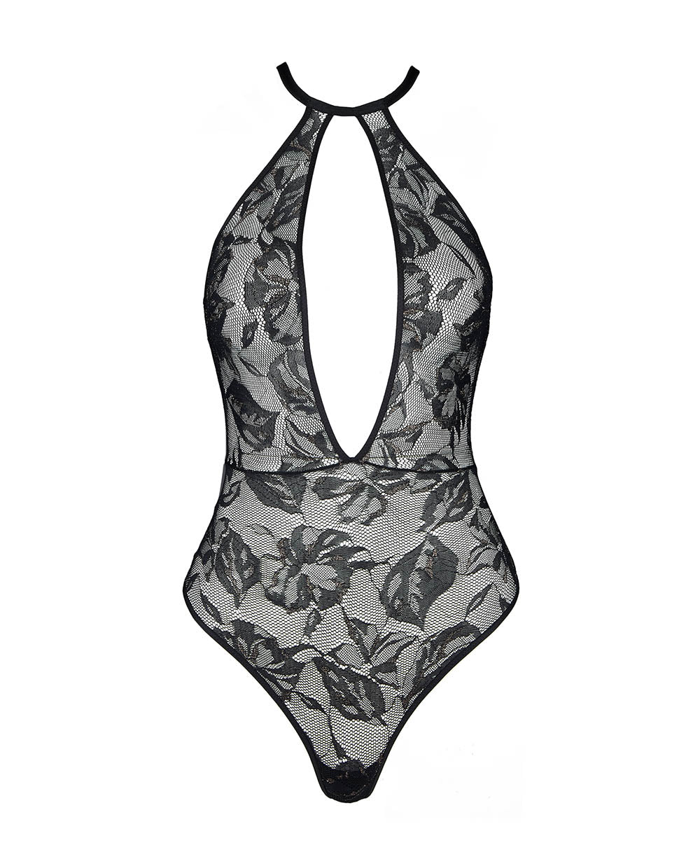 Body Twist and love Noir Aubade P086R-NOIR