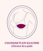Coussinets en Silicone Allure Push-up La Plume Soyelle Transparent
