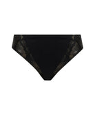 Bas de maillot de bain avec revers La rebelle chic Python or Antigel Bain FBB0325-PO