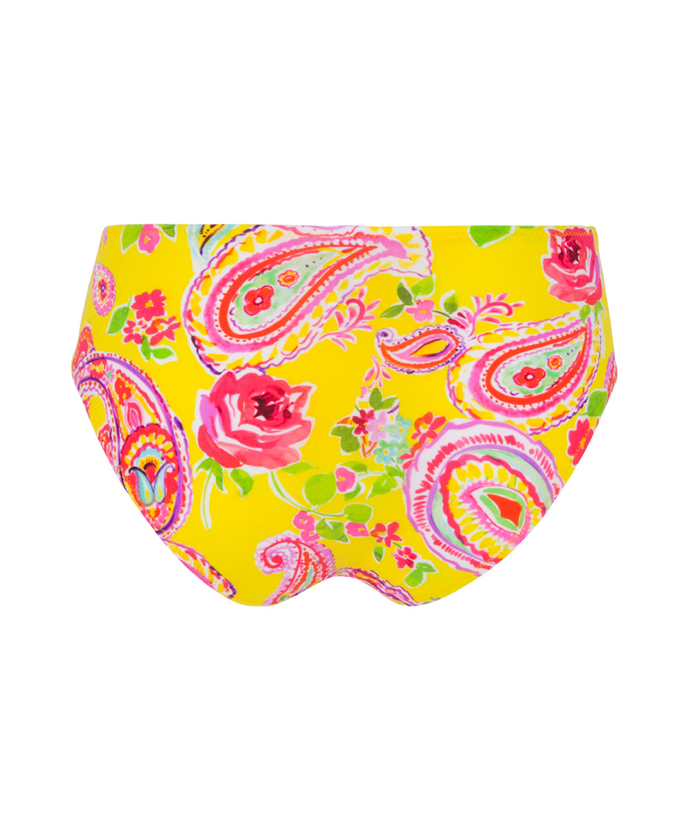 Culotte de bain à coulisses La Holi Antigel jaune Antigel Bain FBB0634-JH