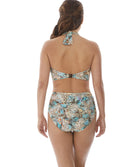 Maillot de bain bandeau twist armatures attache écharpe Fantasie swim Manila Iced aqua FS6772-ICA