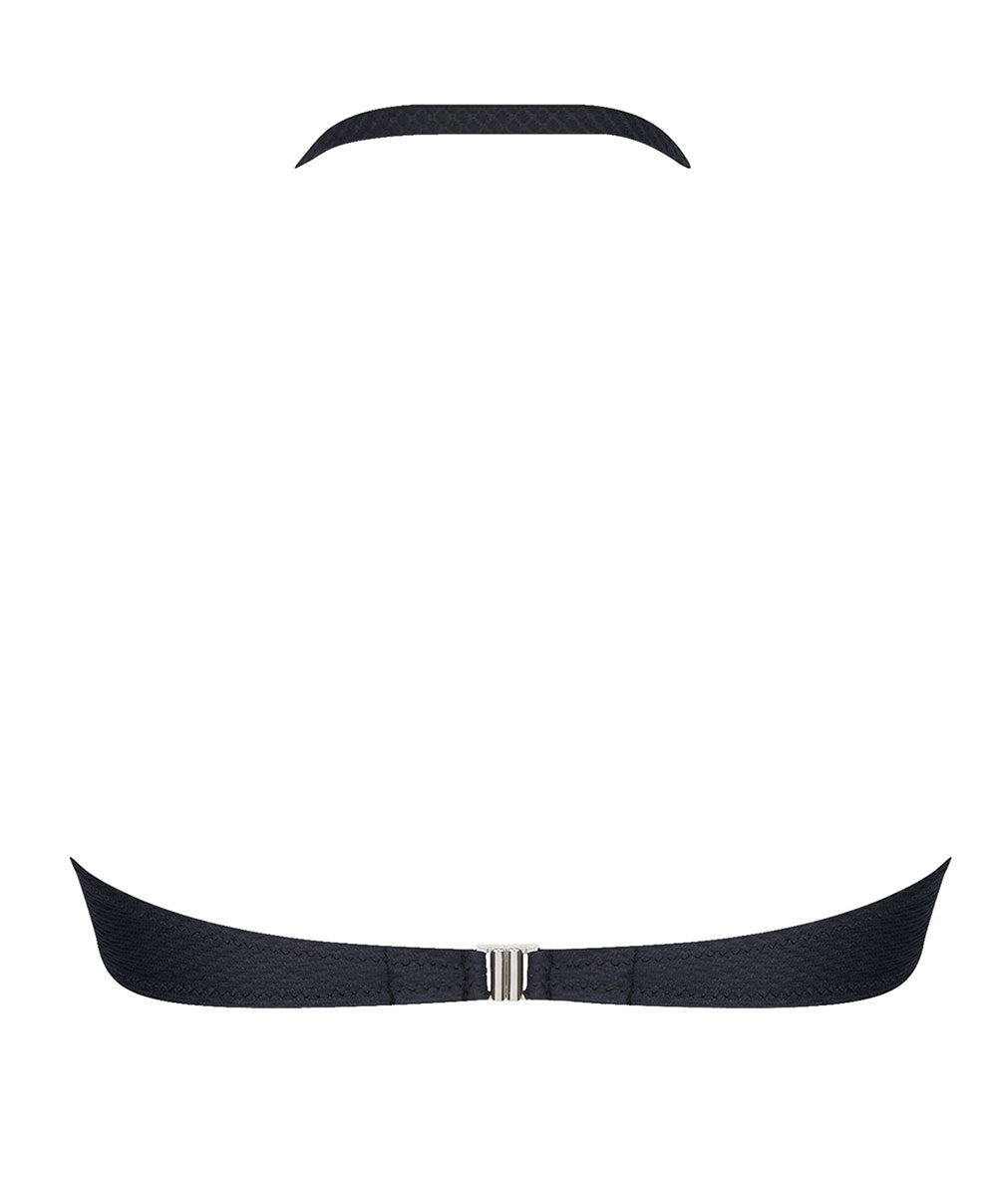 Maillot de bain bandeau coque La Vogueuse noir Antigel Bain EBB7107-NO 2