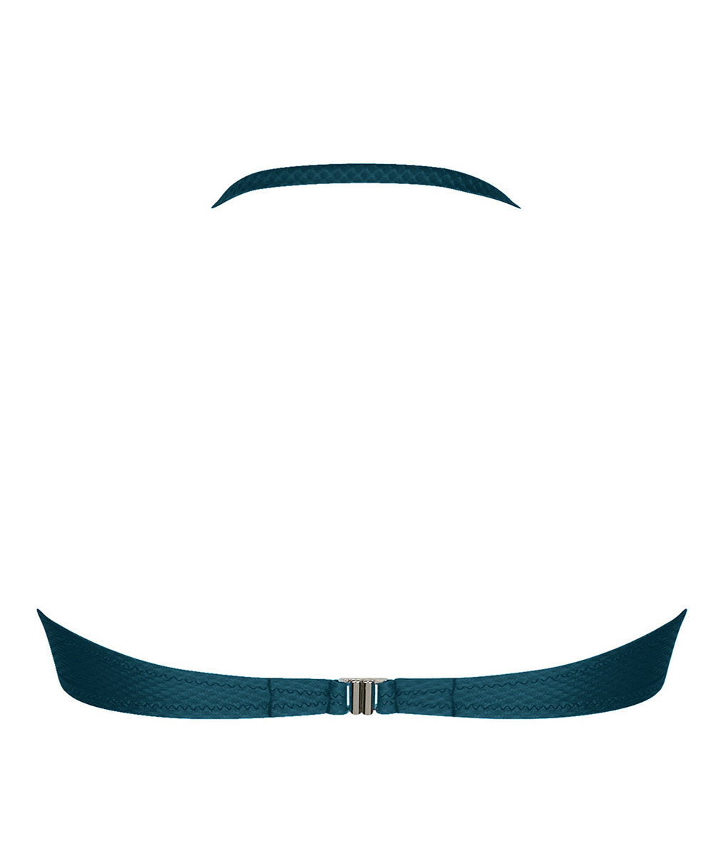 Maillot de bain bandeau coque La Vogueuse vert vogue Antigel Bain EBB7107-VV 2