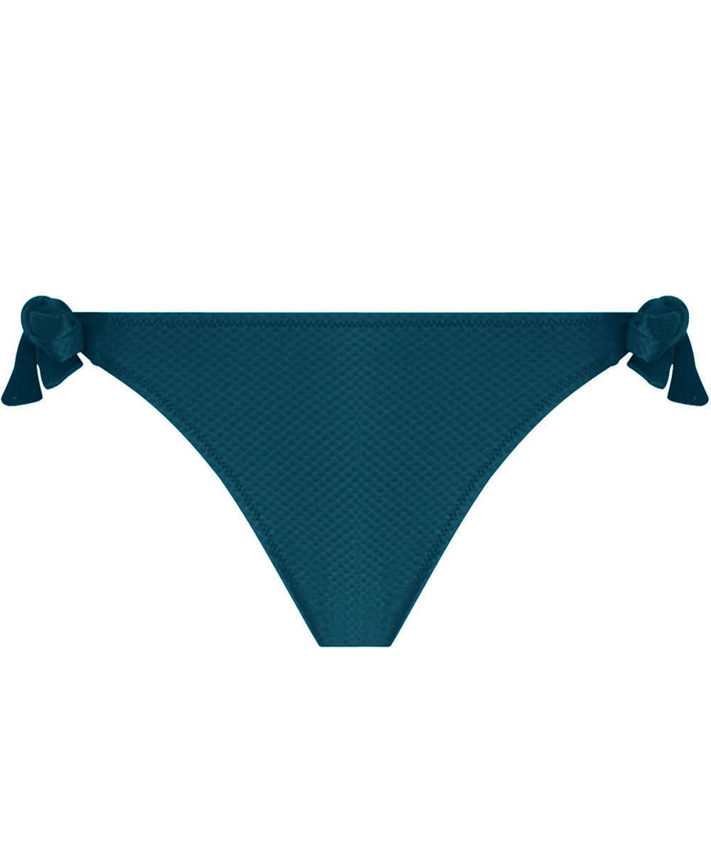 Maillot de bain slip à laçets bikini La Vogueuse vert vogue Antigel Bain EBB0107-VV 1
