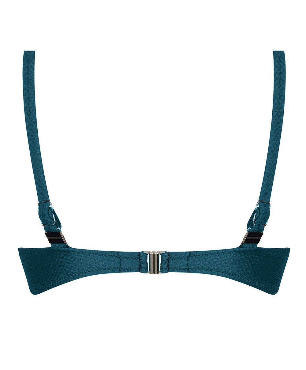 Maillot de bain triangle armatures La Vogueuse vert vogue Antigel Bain FBB3207-VV 7