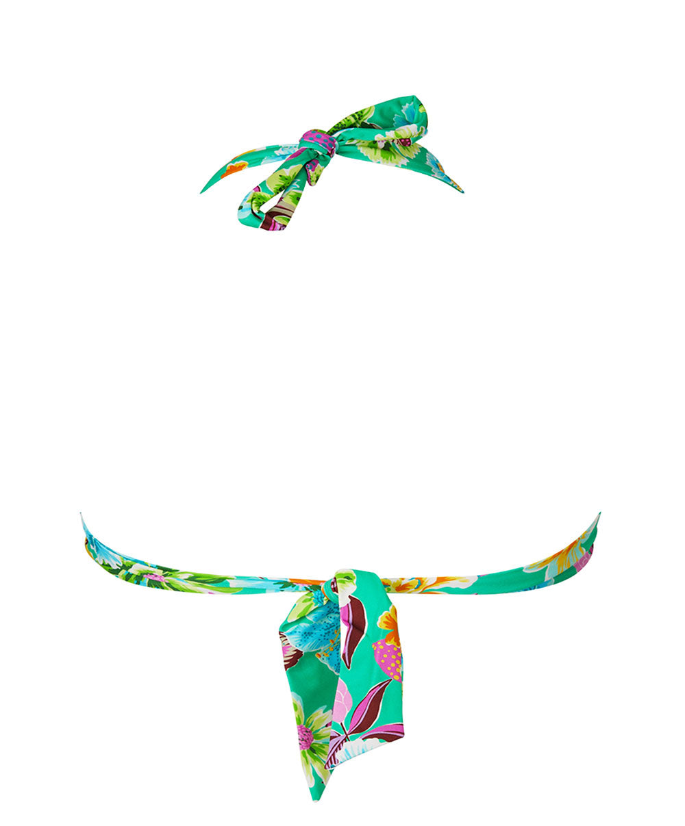 Maillot de bain triangle mousse La Feminissima vert émeraude Antigel Bain EBB2770-VE