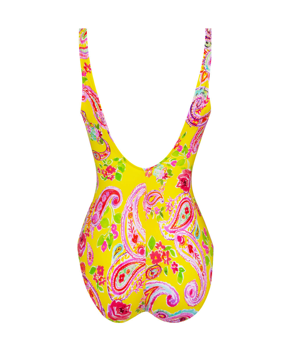 Maillot de bain une pièce maintien La Holi Antigel jaune Antigel Bain FBB9234-JH 10