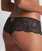 Shorty Flowermania Noir Aubade LA70-NOIR