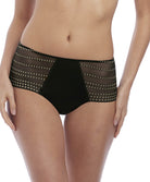 Slip couvrant Wacoal Respect noir champagne