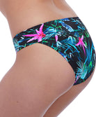 Slip de bain taille ajustable Freya swim Jungle Flower black tropical AS5846-BLC face