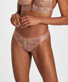 Slip italien Aubade x Iris Van Herpen Sensory illusion Silk rose Aubade RC27-SILR
