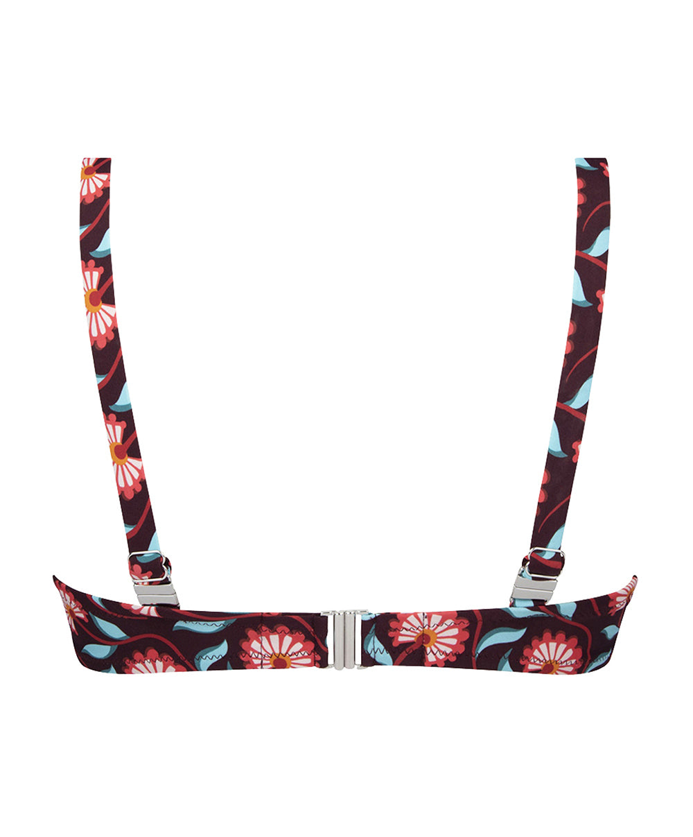 Soutien-gorge de bain corbeille grande taille La Muse Bohème prune Antigel Bain FBB3536-PB 10