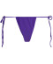 String de bain à laçets La Chiquissima purple Antigel Bain EBB0914 MP 10