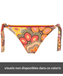 Bas de Maillot de Bain : Maillot de bain slip à nouettes bikini