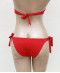 Maillot de bain slip à nouettes bikini La Double Mix rouge Antigel Bain EBA0150 RP dos