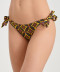 Maillot de bain slip à nouettes bikini La Muse Africa jaune Antigel Bain EBB0156 JA 4