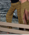 Pantalon de plage La Muse Africa jaune Antigel Bain ESB0056 JA