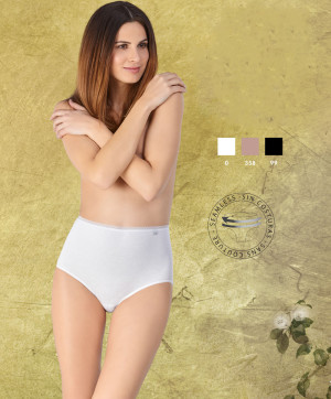 culotte haute coton  Avet blanc