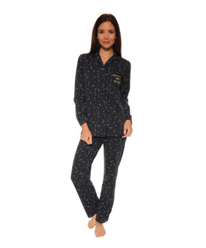 Pyjama femme à boutons Janis Christian Cane Collection homewear femm