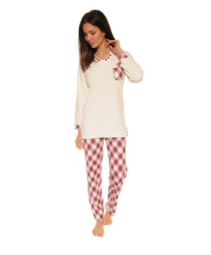 Pyjama hiver femme Jaspe Christian Cane Collection homewear femme