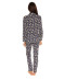 Pyjama long à boutons Umberta Christian Cane Collection homewear femme 61101 1200 402 dos