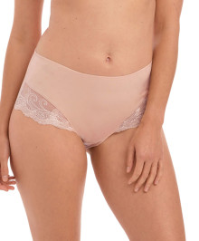 LINGERIE : Culotte haute dos opaque