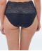 Slip invisible stretch taille haute dentelle Fantasie Lace Ease navy FL2330 NAY 1