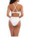 Culotte de bain bikini taille haute blanche Sundance blanc Freya swim AS4001 WHE 3