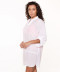 Tunique robe de plage blanche en coton col chemisier Lingadore Lingadore Bain LBA 7229 01 2
