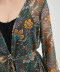Kimono long d'été Lise Charmel bain Fleur Persane bronze ASB2967 BP 5