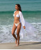 Bas de maillot de bain slip bikini Lise Charmel bain Feuille d'Or blanc et or ABB0179 OB 1
