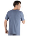 T shirt manches courtes Recreate Sleep Skiny Men Blue dos